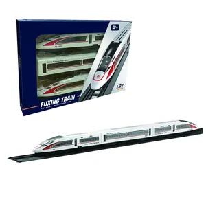 Pull Back Gegoten Rail Kinderen 1:87 Metalen Hogesnelheidstrein Speelgoed HN916146