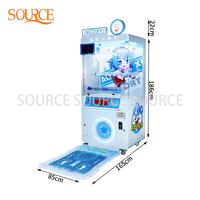 SOURE Simulateur de danse 1 joueur à succès, machine d'arcade à haute rentabilité avec lumières LED pour centre commercial et centre de divertissement familial