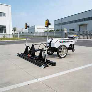 Niveleuse laser pour béton avec entraînement hydraulique et moteur de 3 kW pour l'ingénierie routière et de construction, machine à niveler au laser pour béton - Product Image 5