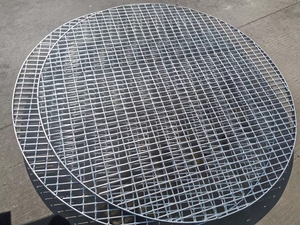 Grilles de drainage métalliques en acier galvanisé à chaud, dimensions <span class=keywords><strong>1</strong></span> x 316, pour couvercles de canaux et passerelles, 6 m - Product Image 4