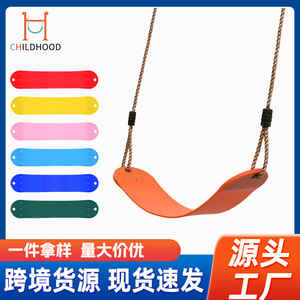 Columpio de tablero suave Eva de 67x14 cm para niños, juego en interiores y exteriores, capacidad de 500 libras, juguete unisex - Product Image 5