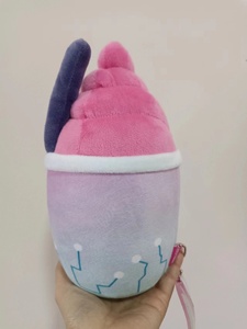 Jouet en peluche adorable de tasse de promotion de boulangerie personnalisé en forme de gâteau de poupées de <span class=keywords><strong>série</strong></span> gommeuse personnalisées pour jouets d'animaux en peluche de lait de crème glacée - Product Image 4