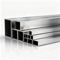 Tuyau carré en acier inoxydable sans soudure ASTM 316L 316, diamètre extérieur 1/8"-24", pour applications marines, chimiques, offshore et processus pharmaceutiques.