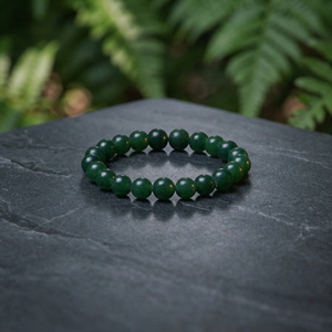 Natural Green Aventurine <b>Crystal</b> Ball-Shaped Beaded Trendy Anniversary <b>Bracelet</b> Stretch Jewelry <b>for</b> Men and <b>Women</b> - Product Image 5