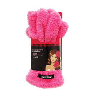 <span class=keywords><strong>Gants</strong></span> serviette en tissu pour le soin des cheveux, accessoire de coiffure pour les femmes, séchage rapide en microfibre et tissu éponge, outil de coiffure pour ondulation - Product Image 4