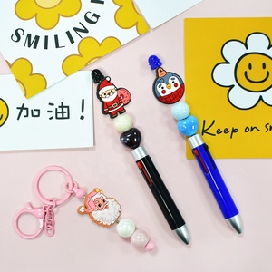 ของขวัญคริสต์มาส ซานตาคลอส ปากกาซิลิโคนเกรดอาหาร ปลอดสาร BPA ปรับแต่งได้ ลายกวางซิกะการ์ตูน - Product Image 5