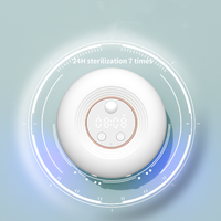 Stérilisateur de brosses à dents mural intelligent à détection automatique, portable, USB Type-C, UV, avec fonction horloge et veilleuse, désinfection et chauffage