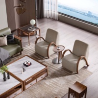 Fauteuil individuel moderne en teck doré, éco-responsable, design, pour hôtel, salle à manger, villa, salon