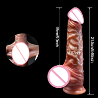Dildos réalistes pour femmes, avec peau souple, prépuce coulissant, testicules, stimulation anale et vaginale, strap-on, gros pénis, jouets sexuels pour femmes