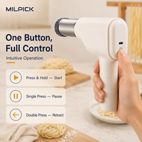 Machine à ramen automatique portable sans fil pour usage domestique, machine à nouilles et à pâtes électrique portative