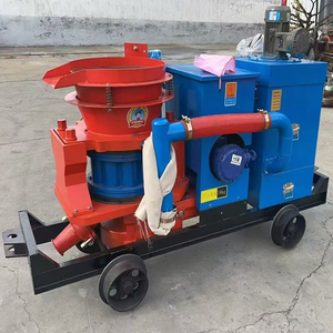 Mobile Betonmaschine PZ-5Q 5,5KW 380V Luftbetriebene Trockenmörtel-Betonspritzmaschine mit Motor für Kohle-Spritzbeton - Product Image 6