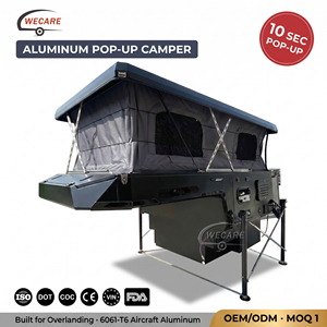 WECARE Camper de luxe pour pick-up avec chambre, cuisine, évier, climatiseur, <span class=keywords><strong>auvent</strong></span>, <span class=keywords><strong>caravane</strong></span> amovible pour Toyota Tacoma - Product Image 3