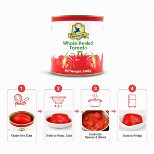 Pomodori Pelati con Basilico, Compatibili con Varie Erbe Aromatiche, Creano un Ricco Sapore Stratificato, Materia Prima per Cucina - Product Image 5
