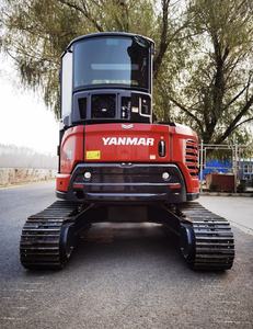 Mini-excavatrice compacte de 5 tonnes, petite pelle d'occasion, Yanmar VIO50, mini-excavatrice d'occasion, faible nombre d'heures de travail, pièces d'origine, certifiée CE - Product Image 4