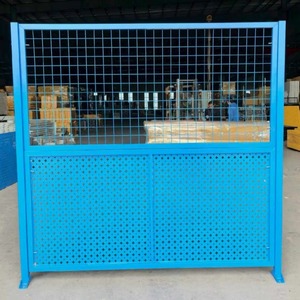 Panneau en aluminium perforé combiné, écran métallique à double zone de confidentialité (haut et bas) pour balcon, terrasse, clôture, cloison extérieure - Product Image 1
