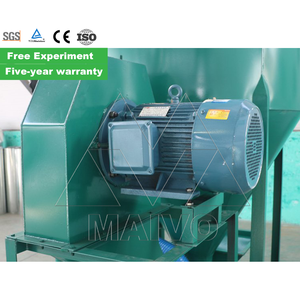 Mélangeur d'alimentation vertical et concasseur à chaîne d'engrais avec composants de noyau de moteur pour les céréales et les aliments pour volailles et volailles - Product Image 3