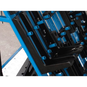 SteelExpert GPPH 450x250mm carré de frappe à gauche, épaisseur 25mm, trous 28mm - Product Image 4