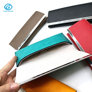 Manufacturer Free Design <strong>Funky</strong> Leather Soft Optical <strong>Glasses</strong> <strong>Case</strong> Waterproof Portable Sunglasses <strong>Case</strong> &amp; Bag - Product Image 4