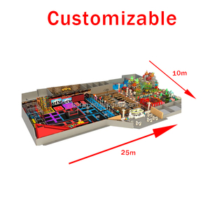 Hot Sale Indoor Children's Soft Play Equipment Set Commercial Children's Playground with Kids <b>Trampoline</b> - Product Image 4