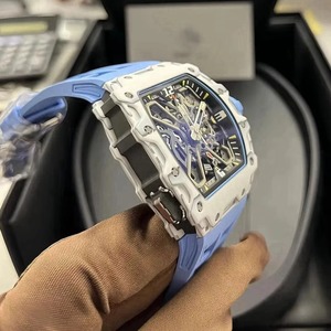 Reloj Mecánico Automático Clásico para Hombre Drioshipping con Caja de Acero de Precisión, Cristal y Correa de Silicona de 18 mm - Product Image 3