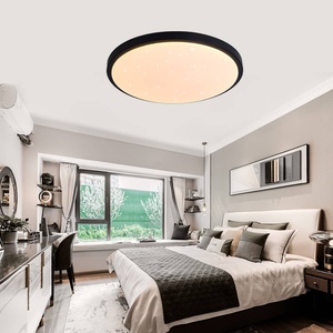Plafonnier rond noir <span class=keywords><strong>LED</strong></span> COYOLED, luminaires <span class=keywords><strong>de</strong></span> plafond <span class=keywords><strong>LED</strong></span> modernes, lampe <span class=keywords><strong>de</strong></span> panneau <span class=keywords><strong>LED</strong></span> ronde 24w pour plafonnier - Product Image 1