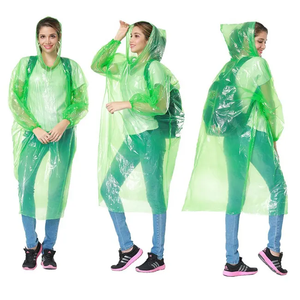 Bestseller Logo Gedrukt Promotionele Wegwerp Regenjas, Regen Poncho - Product Image 3