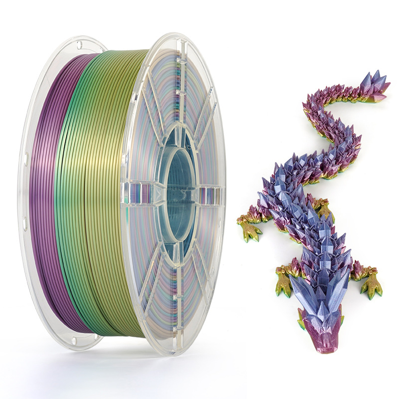 Soie arc-en-ciel mini couleur pla-1kg