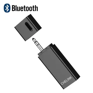 Car Kit Mini for Blue-tooth Hands-Free Wireless Portable 5.0 Music Audio Aux Adapter For Car Kit Audio System/Home Stereo