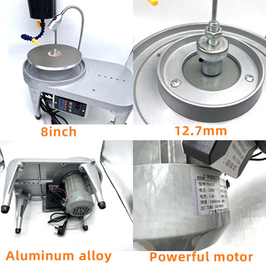 8+6inch Kinway Lapidary Jewelry Stone Grinder <strong>Gem</strong> Angle Grinder Jewelry Stone Polishing <strong>Machine</strong> Automatic <strong>Gem</strong> <strong>Faceting</strong> <strong>Machine</strong> - Product Image 4