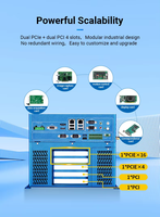 PC Industrial Robusto con Procesador I3-12100 X86, Sistema Operativo Integrado, Sin Ventilador, Fuente de Alimentación de 600W, Temperatura de Funcionamiento de -20°C a 70°C para Fábrica