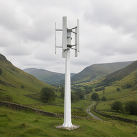 Fabricant de turbine éolienne à axe vertical de type H silencieuse à démarrage progressif de 1 kW pour usage domestique