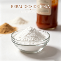 Rebaudioside (RebA) de haute pureté, édulcorant non glyquémique zéro calorie, atténuateur de la amertume pour vinaigrettes et substituts de repas