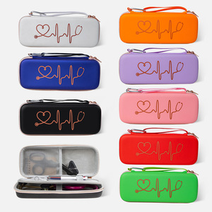 Bolsa de Armazenamento para Estetoscópio à Prova d'Água, Estojo Duro de EVA para Estetoscópio <span class=keywords><strong>3M</strong></span> <span class=keywords><strong>Littmann</strong></span> Classic III com Bolso de Malha - Acessório de Viagem para Enfermeiros - Product Image 2