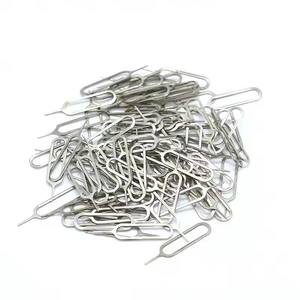 Precio barato <span class=keywords><strong>tarjeta</strong></span> Sim Pin llave aguja <span class=keywords><strong>tarjeta</strong></span> SIM bandeja removedor herramienta de expulsión Pin llave aguja/recuperar <span class=keywords><strong>tarjeta</strong></span> Pin para Smartphone - Product Image 1