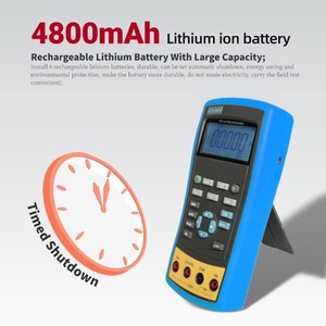เครื่องสอบเทียบกระบวนการอุตสาหกรรม TTLTES ETX-1815 แบบสองฟังก์ชัน ความแม่นยำสูงในการวัดและทดสอบสัญญาณเอาท์พุต ความแม่นยำ 0.05% แรงดันไฟฟ้า 0-30V - Product Image 5