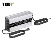 360W 12v 20a 24v 12a 36v 8a 48v 6a Chargeur de batterie électrique au lithium Lifepo4 pour voiturette de golf E-Bike et moto Chargeur AGV