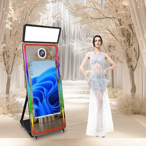 Fotomatón de 70 Pulgadas en Venta, Fotomatón Selfie al por Mayor, Fotomatón Mágico, <span class=keywords><strong>Espejo</strong></span> Fotográfico para Fiestas - Product Image 1