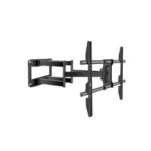Large Size and Mobile screen projection Six Arms Swivel full motion tv mount bracket 50-120 inch Monitor Wall Bracket