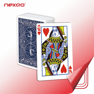 BKPC02 NFC Waterproof Poker Card Cheap Plastic PVC RFID Customized Playing Card No Minimum