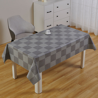 Nappe rectangulaire géométrique beige de luxe RNPT Platinum, résistante à la décoloration, lavable et résistante à la chaleur
