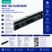 Contrôleurs dédiés PLC PAC d'automatisation industrielle de haute qualité 6ES7 392-1AJ00-0AA0 Contrôleur de programmation logique Modbus