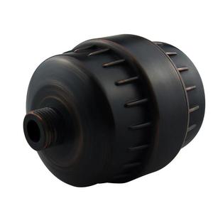 Purificador de filtro de gel de cabezal de ducha de vitamina <span class=keywords><strong>C</strong></span> de color negro de 20 etapas con 1 cartucho de filtro de repuesto adicional OEM - Product Image 4