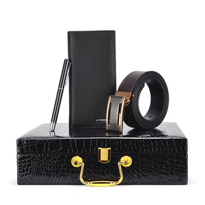 Cofanetti regalo di lusso OEM Set cinture in pelle da <span class=keywords><strong>uomo</strong></span> Business/festa del papà/san valentino/laurea <span class=keywords><strong>con</strong></span> perline grafiche stampate - Product Image 5