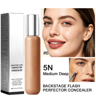 Correcteur liquide haute couvrance effet lumineux, waterproof, fond de teint correcteur