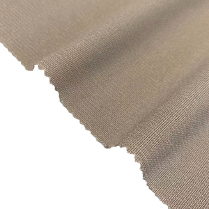 Jakarlı Boyalı Dokuma Aşınmaya Dayanıklı 180gsm 75D %92 <span class=keywords><strong>Polyester</strong></span> %8 Spandeks Giyim Kumaşları, Yürüyüş Pantolonları için 4 Yönlü Esneme Özellikli - Product Image 3