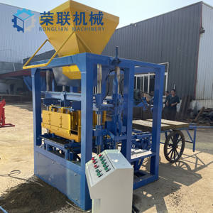 Fabrik Direkt vertrieb <span class=keywords><strong>Qt4</strong></span>-24 Profession elle Batch Beton Ziegel herstellung Maschine Fabrik Preis - Product Image 5