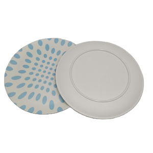 Platos Planos de Bambú Personalizados al por Mayor de 10 Pulgadas (25 cm) para Restaurantes - Product Image 4