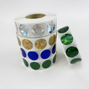 Mới Nhất 16Mm Vòng Tròn Scratch Off Sticker Tiết Kiệm Thẻ Cào Dán Nhãn Dán Giấy Lớn Bị Gãy Shard Hiệu Ứng Hình Tròn - Product Image 4