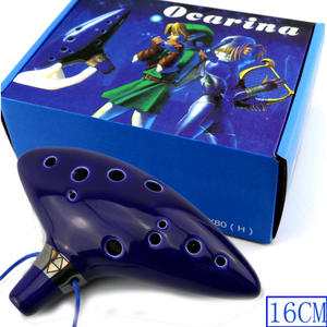 <span class=keywords><strong>Ocarina</strong></span> <span class=keywords><strong>Zelda</strong></span> de 12 Agujeros en Do Alto, <span class=keywords><strong>Ocarina</strong></span> al por Mayor, Regalo de Navidad - Product Image 2