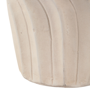 Vaso in Ceramica con Coperchio in Metallo Design Ondulato per Arredamento Casa - Product Image 5